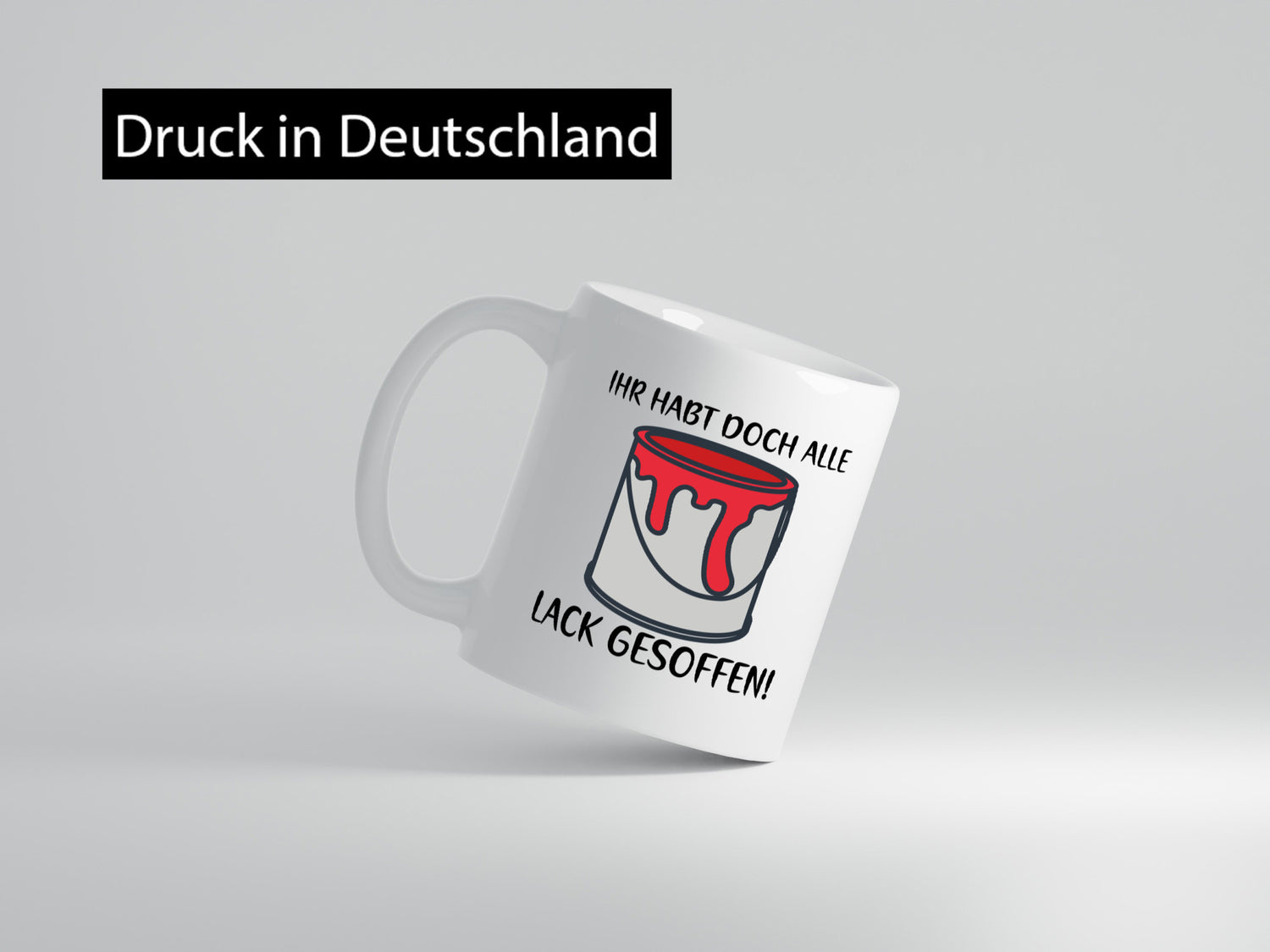 Lack gesoffen | Lackierer Witz KFZ Auto Werkstatt lustiger Spruch Geschenk