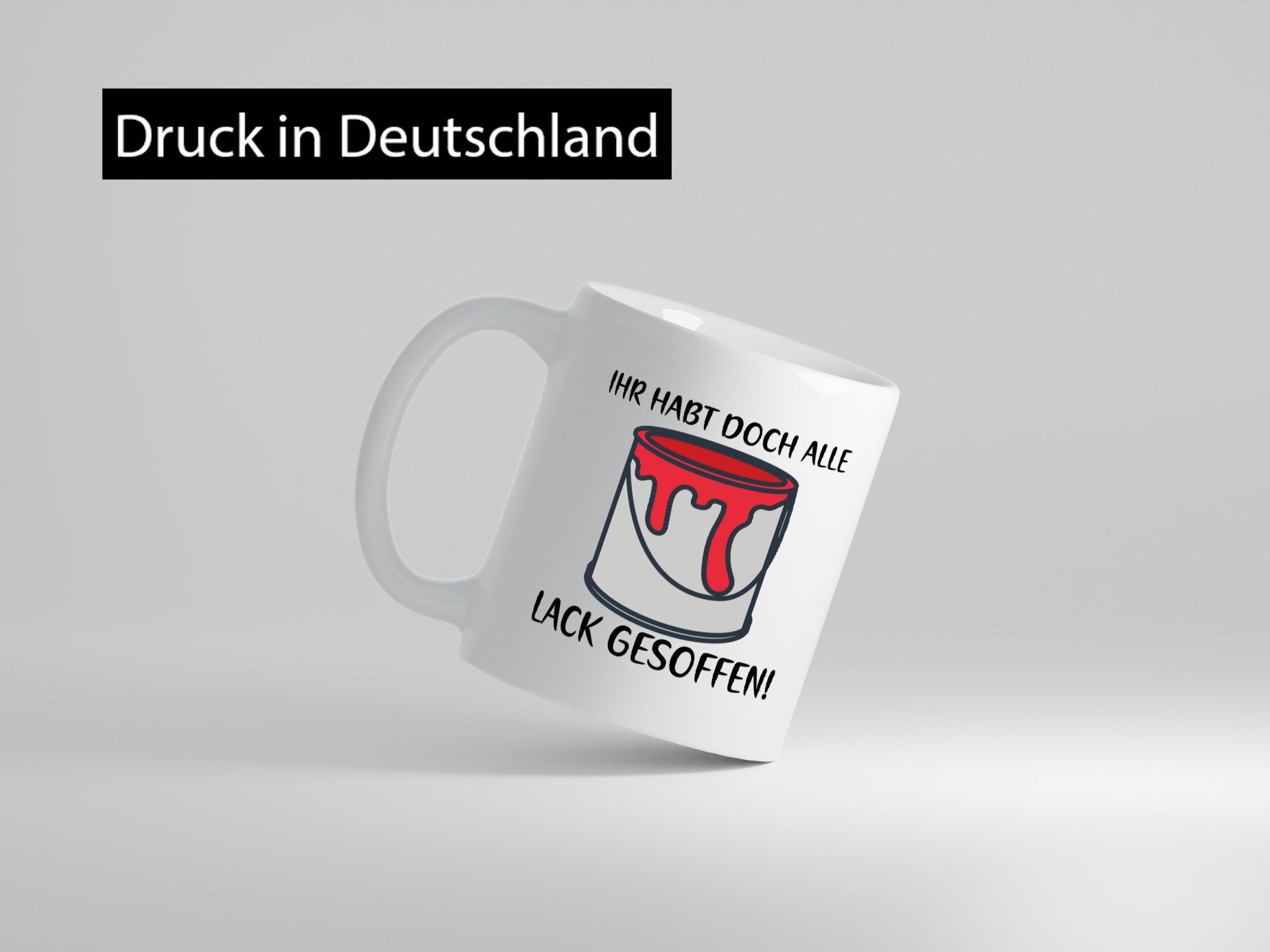 Lack gesoffen | Lackierer Witz KFZ Auto Werkstatt lustiger Spruch Geschenk