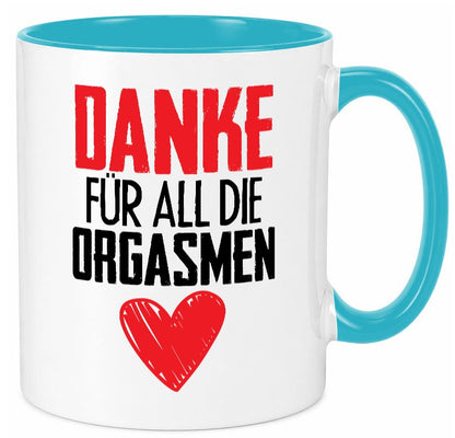 Orgasmus Tasse Geschenkidee Humor