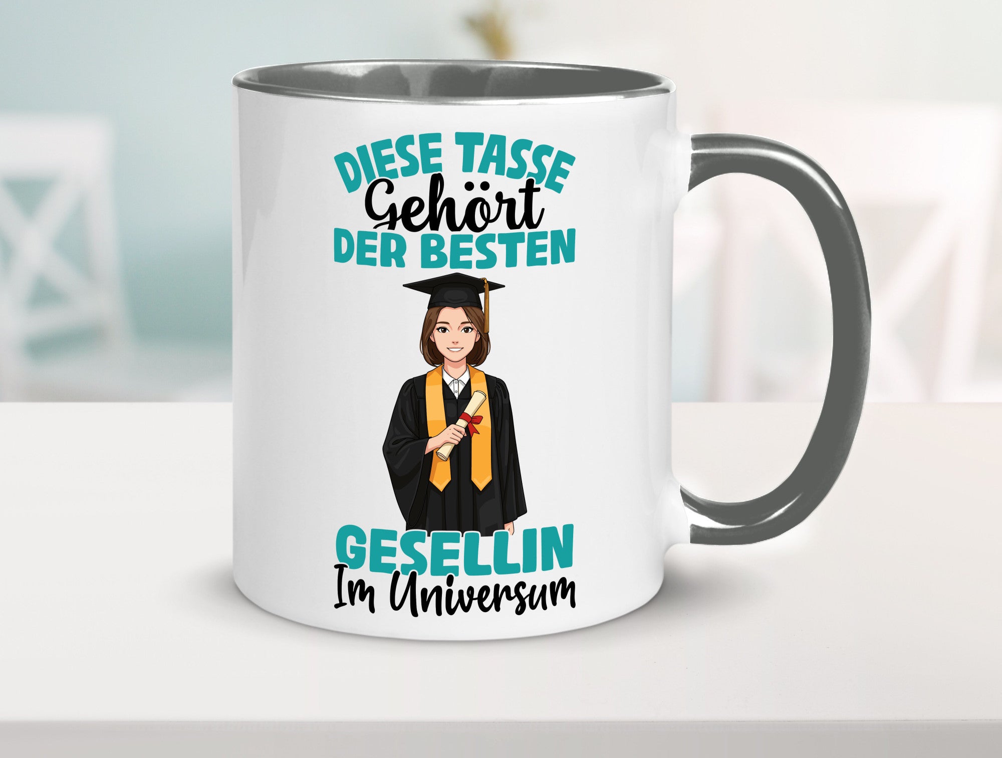 Im Universum: Gesellin | Handwerkerinnen lustiger Spruch Geschenk Humor