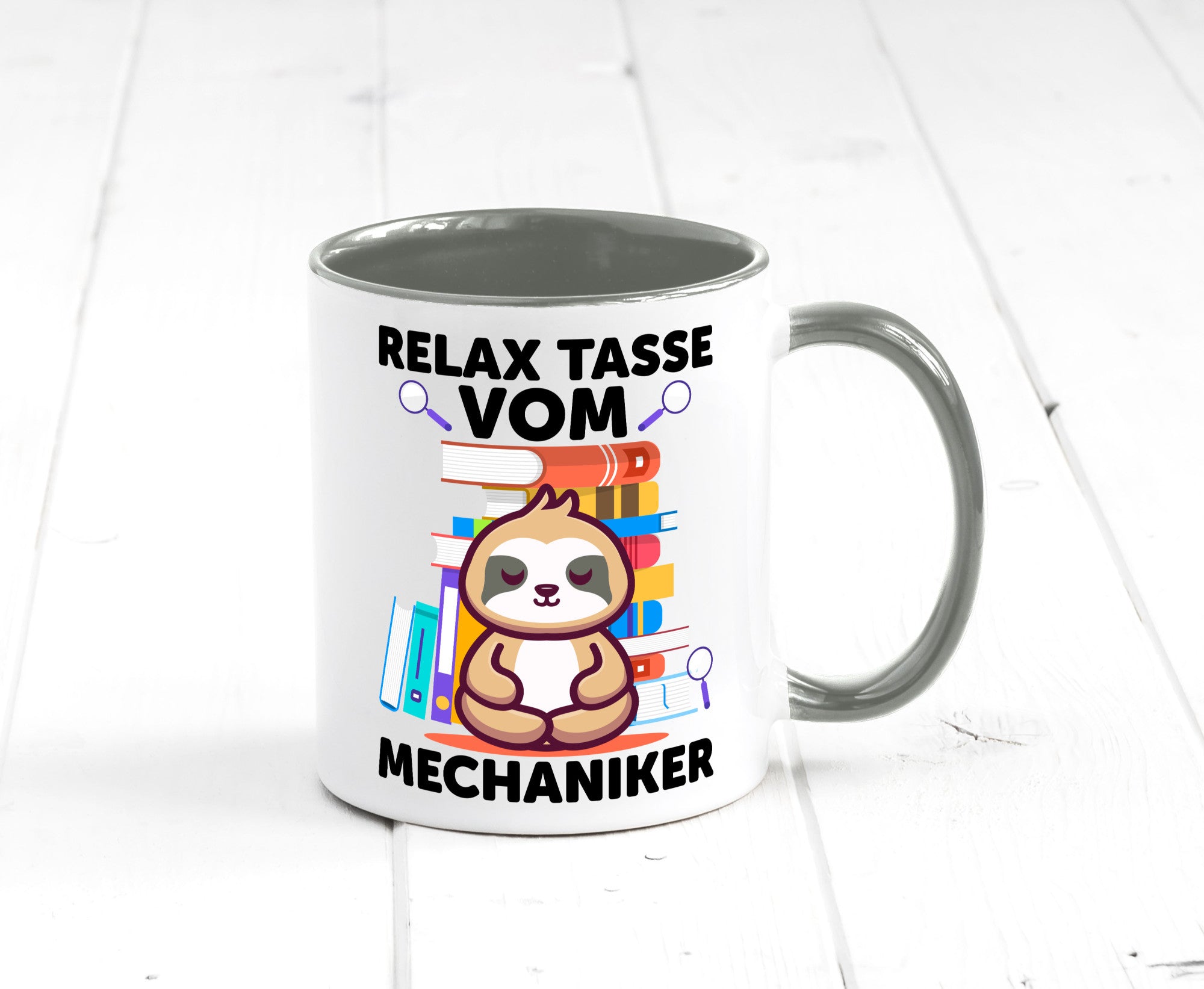 Relax Tasse: Mechaniker | KFZ Werkstatt lustig Humor Geschenkidee Geschenk Tasse
