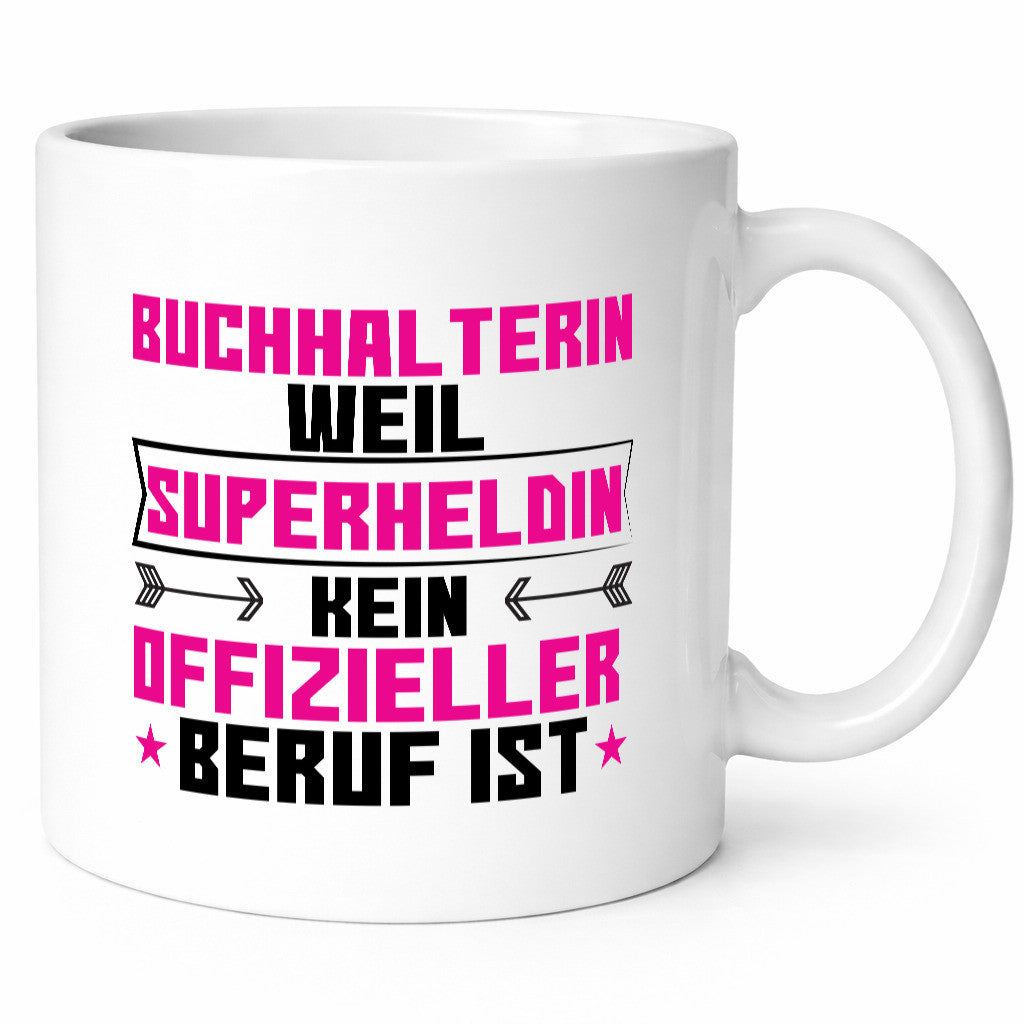 Superheldin Buchhalterin | Buchhaltung Humor lustige Geschenkidee Geschenk Tasse