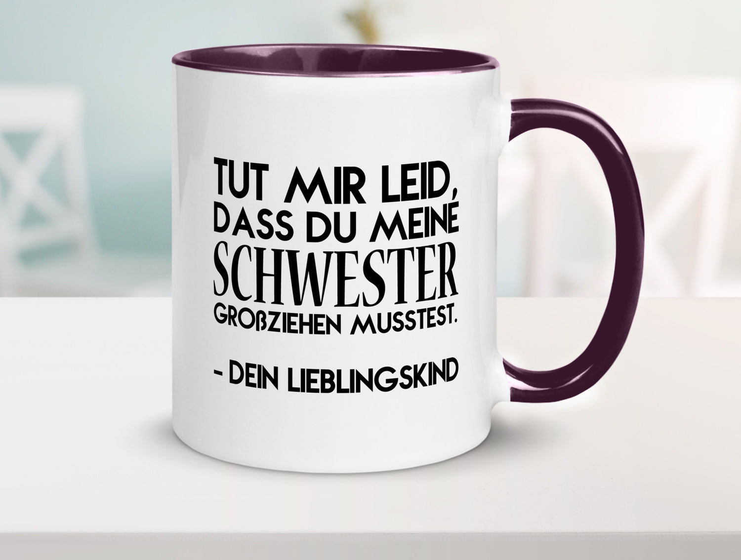 Lieblingskind | Eltern Schwester Kinder lustig Geschenk Humor Geschenkidee