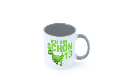 13. Geburtstag | 13 Jahre Dino Dinosaurier Humor Geschenkidee Tasse