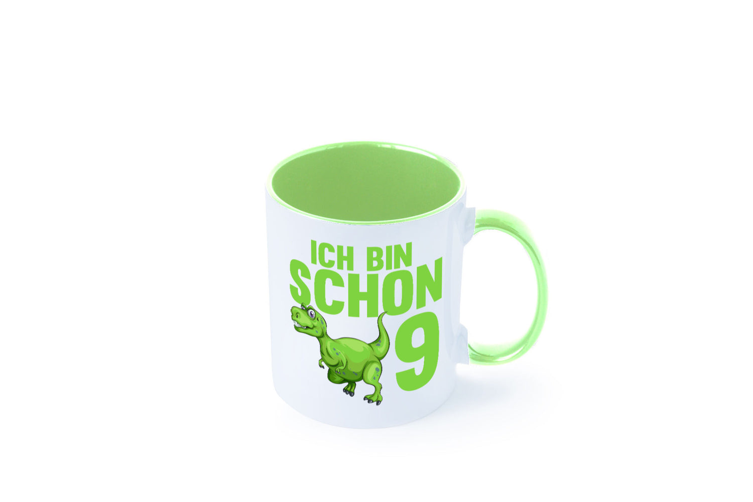 9. Geburtstag | 9 Jahre Dino Dinosaurier Geschenkidee Humor Tasse