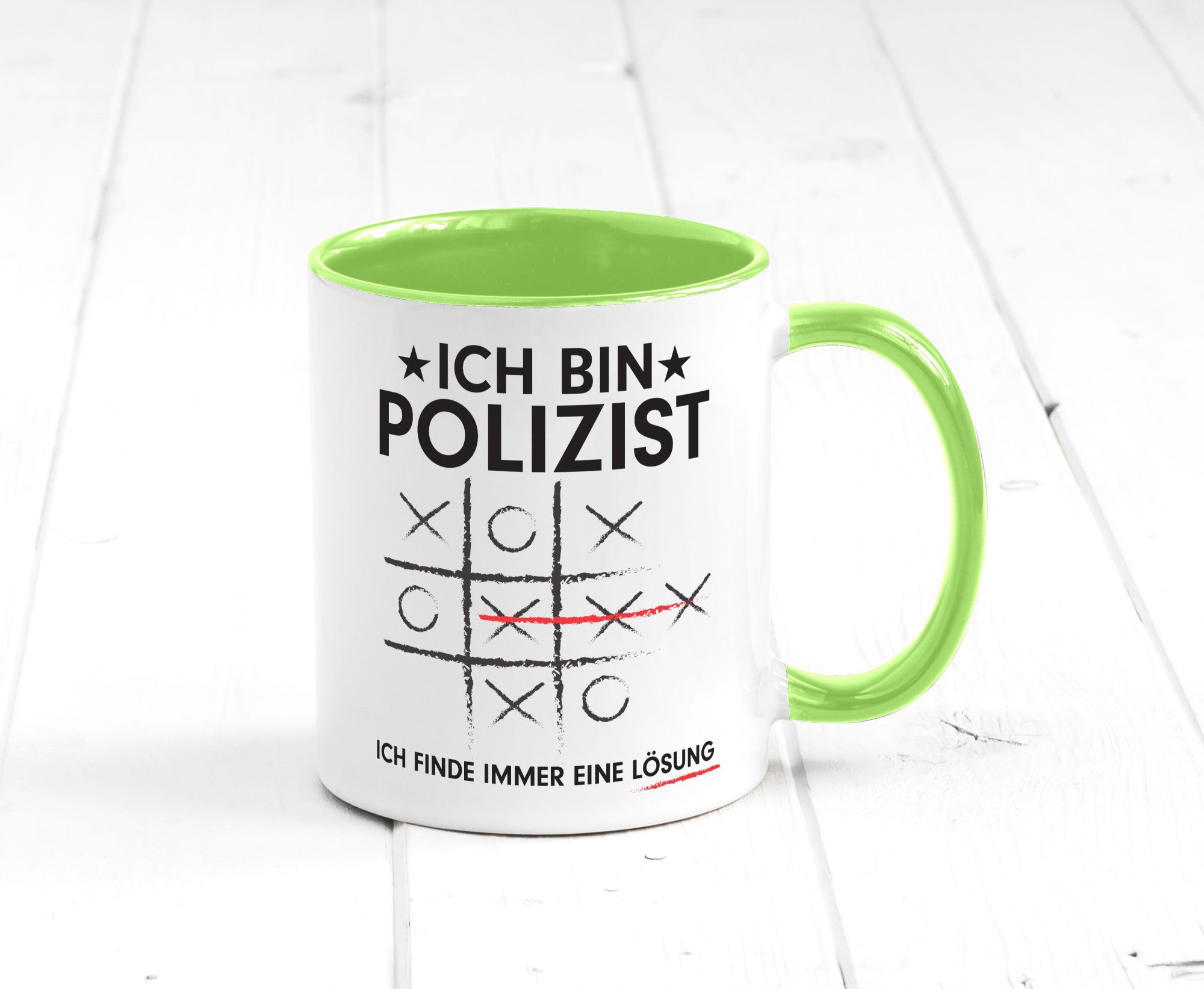 Löse Probleme: Polizist | Polizei Geschenk Humor Geschenkidee lustiger Spruch