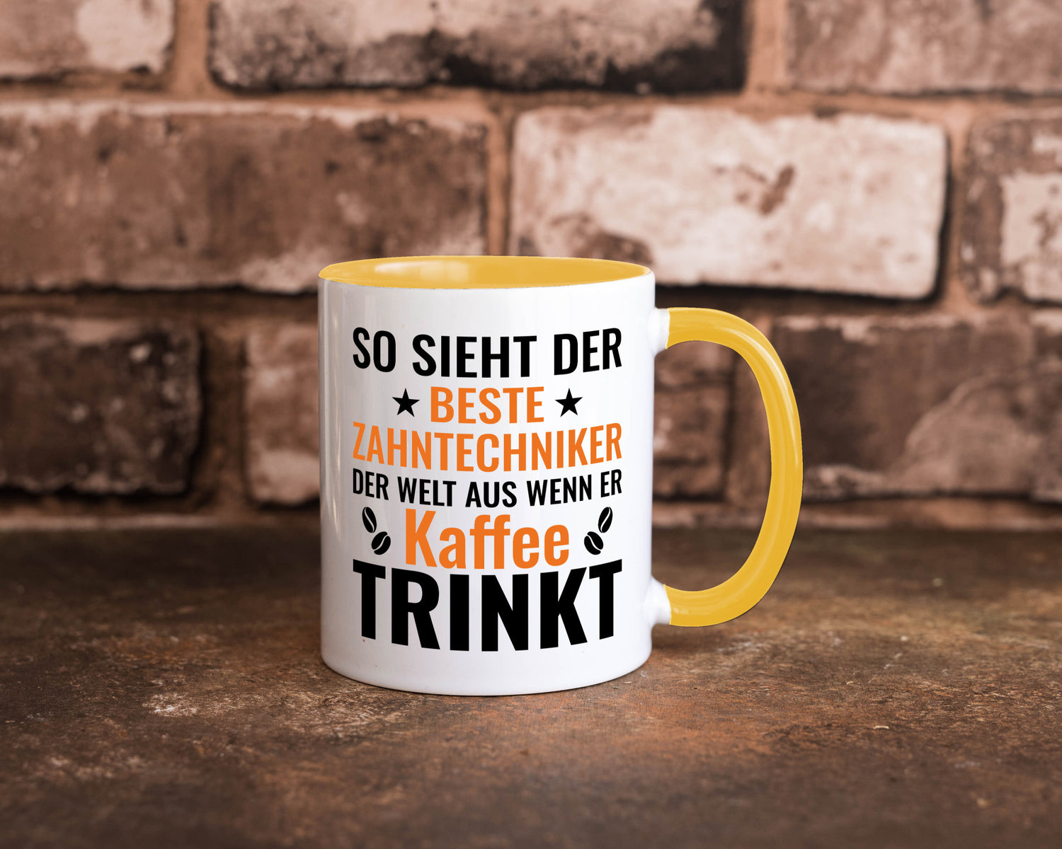 Kaffee trinkt: Zahntechniker | Zahnmedizin Geschenk Humor Geschenkidee lustiger