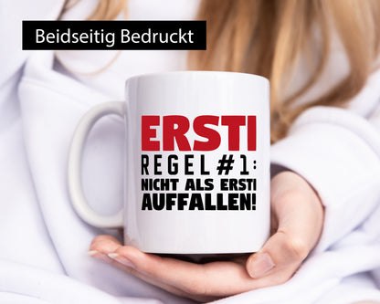 Ersti Spruch | Studium Tasse Studienanfänger Uni Geschenkidee Humor