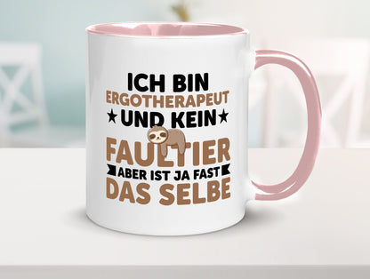 Ich bin kein Faultier: Ergotherapeut | Ergotherapie Geschenk Tierliebhaber