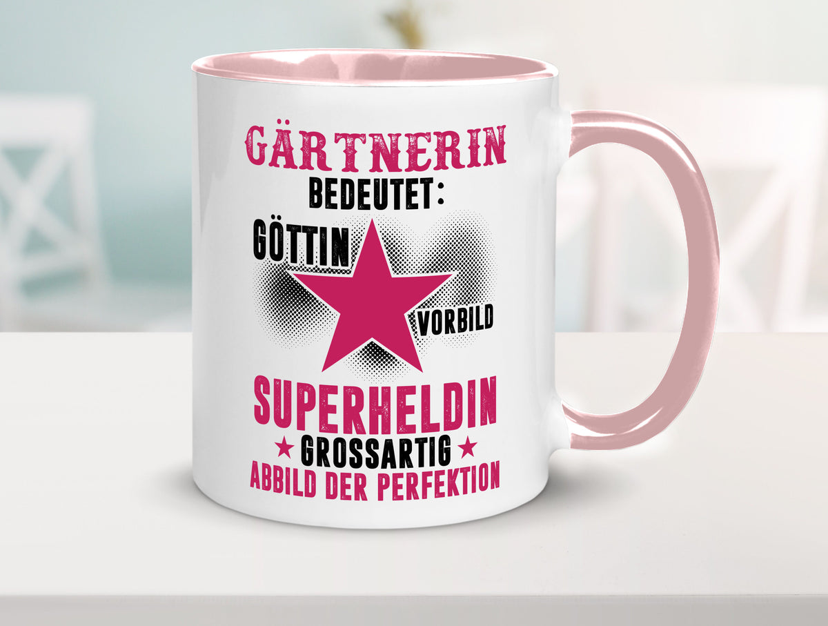 Bedeutung von Gärtnerin | Gartenbau lustiger Spruch Geschenk Humor Geschenkidee Tasse