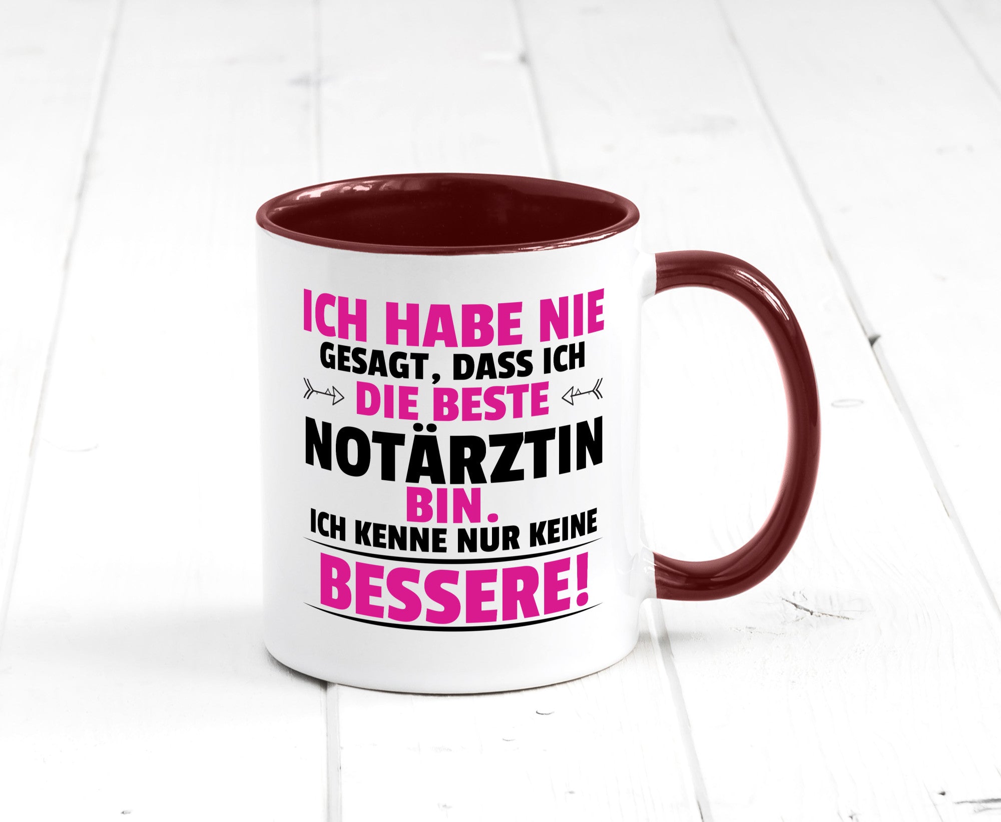 Die Beste Notärztin | Ärztin Humor Geschenkidee Tasse