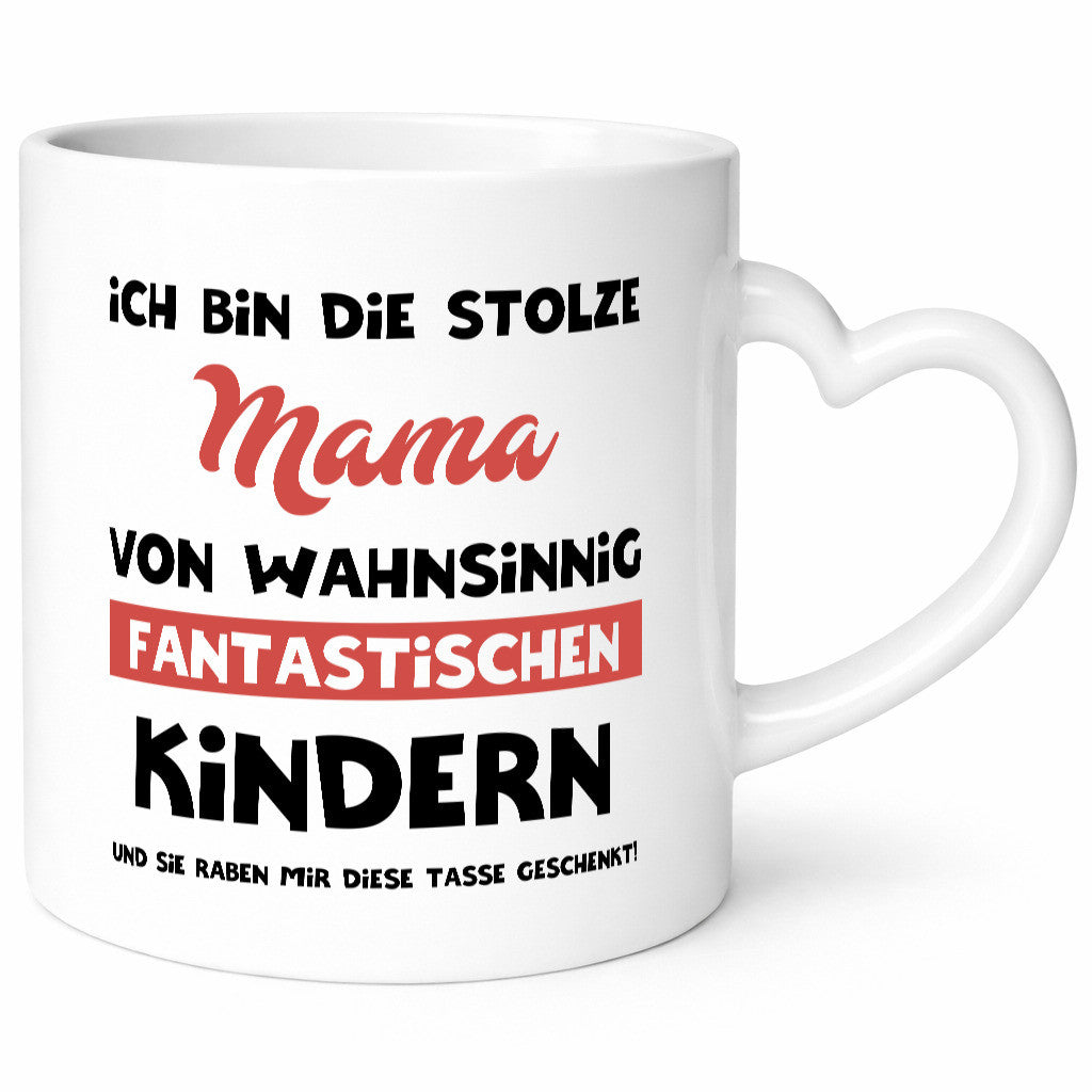 Fantasiesche Kinder | Geschenk Beste Mama lustig Familie Geschenkidee Tasse