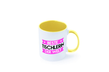 Beste Tischlerin | Tischlerei lustiger Spruch Geschenk Humor Geschenkidee Tasse