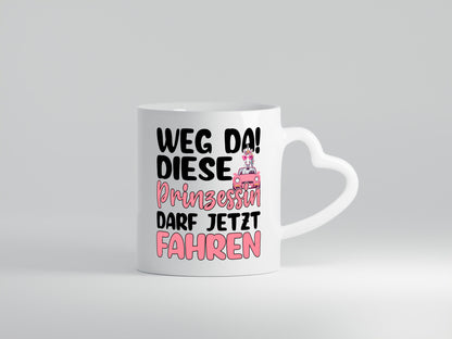 Prinzessin darf jetzt Fahren | Führerschein Einhorn lustiger Spruch Geschenk