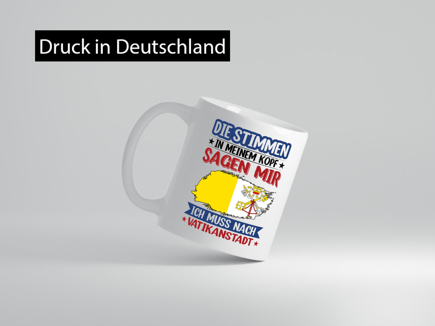 Vatikanstadt | Urlaub Stimmen in meinem Kopf Traumland Geschenk Humor