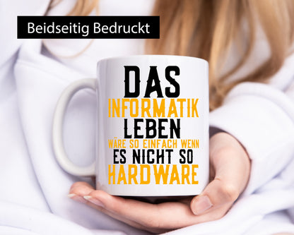 Informatik Leben | Hardware Nerd Software Entwickler v2 Geschenk Humor