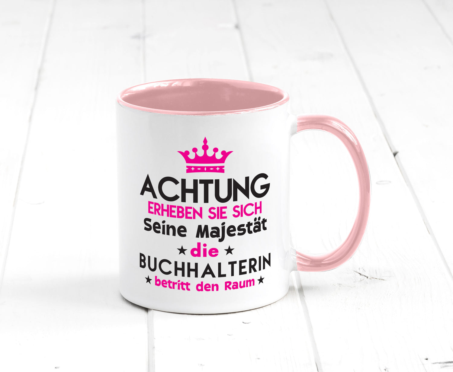 Seine Majestät Buchhalterin | Buchhaltung Humor Geschenkidee Tasse