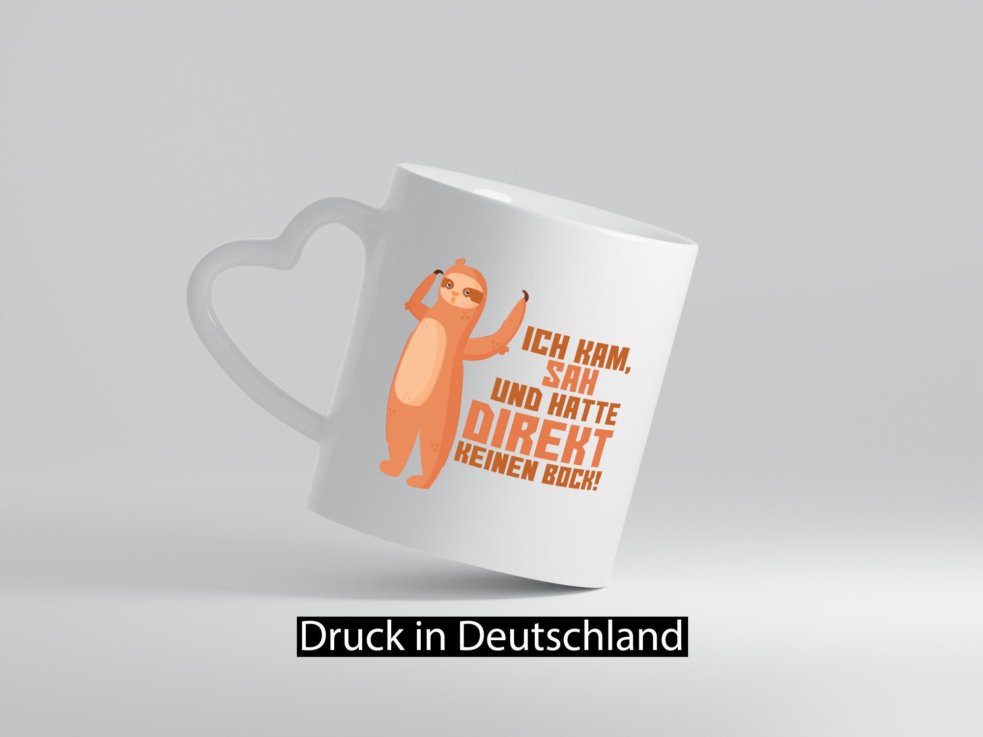 Keinen Bock | Faultier Faulpelz lustiger Comic Arbeit Spruch Geschenk Kollegen