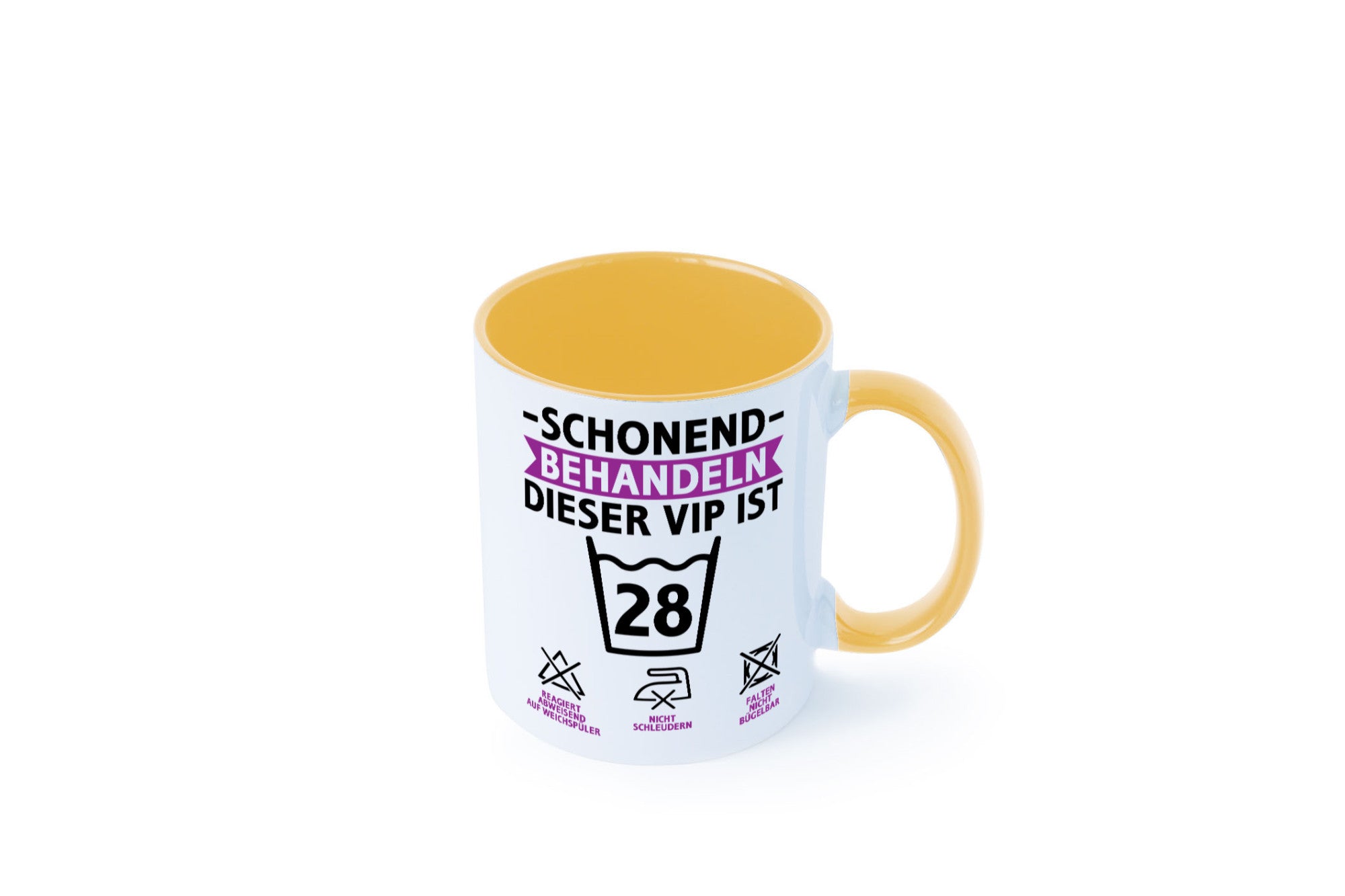 28 Geburtstag | schonend behandeln Jahre Humor Geschenkidee Tasse