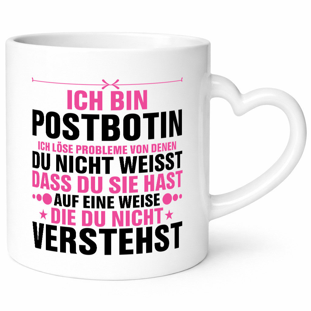 Löse Probleme: Postbotin | Beruf Post Briefträger v2 Geschenkidee Arbeit