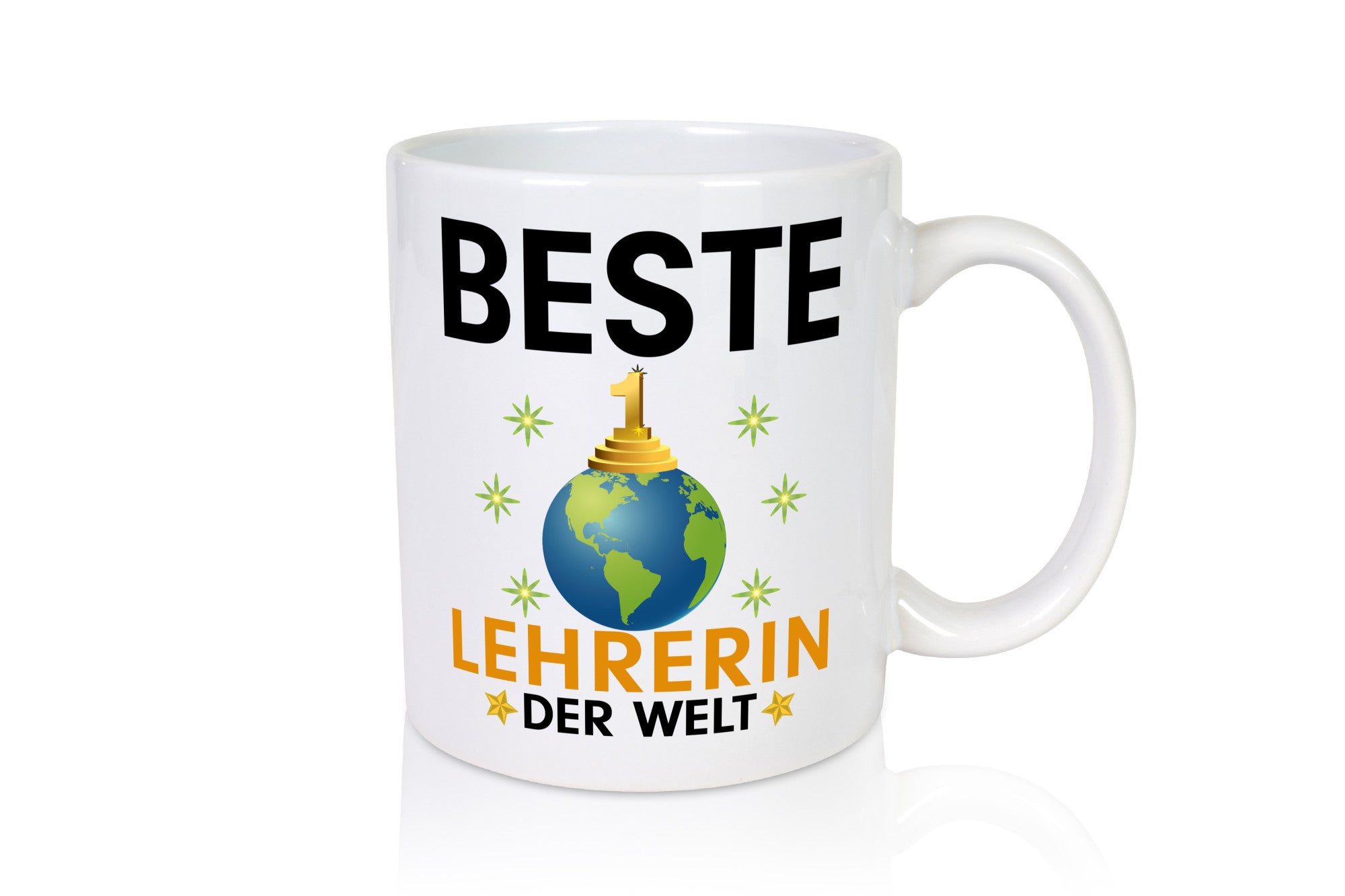 Welt Beste Lehrerin | Schule Beruf Schüler Geschenkidee Arbeit Kollegen Büro
