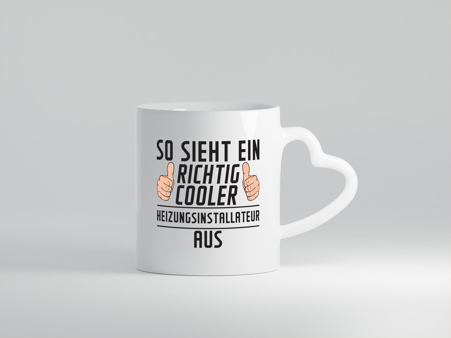 Richtig Cooler Heizungsinstallateur | Heizungsbauer Humor Geschenkidee Tasse