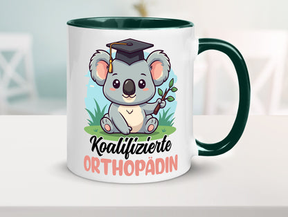 Koalifizierte Orthopädin |Orthopädie lustig Humor Geschenkidee Geschenk Tasse