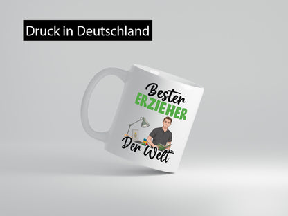 Bester Erzieher | Pädagoge Schule v2 Geschenk Humor Geschenkidee lustiger
