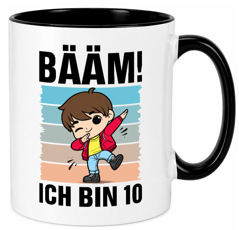 10. Geburtstag | Ich bin 10 Jahre Bäääm Dabbing Kind Humor Geschenkidee Tasse
