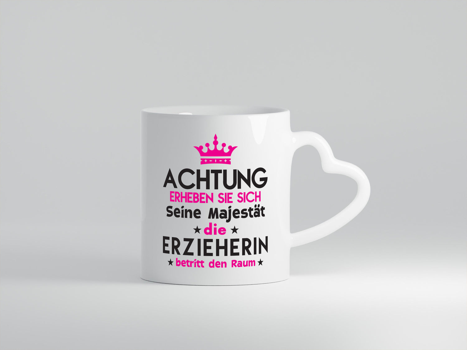 Seine Majestät Erzieherin | Pädagogin Schule Humor Geschenkidee Tasse