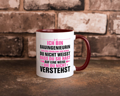 Löse Probleme: Bauingenieurin | Ingenieurin lustig Humor Geschenkidee Geschenk