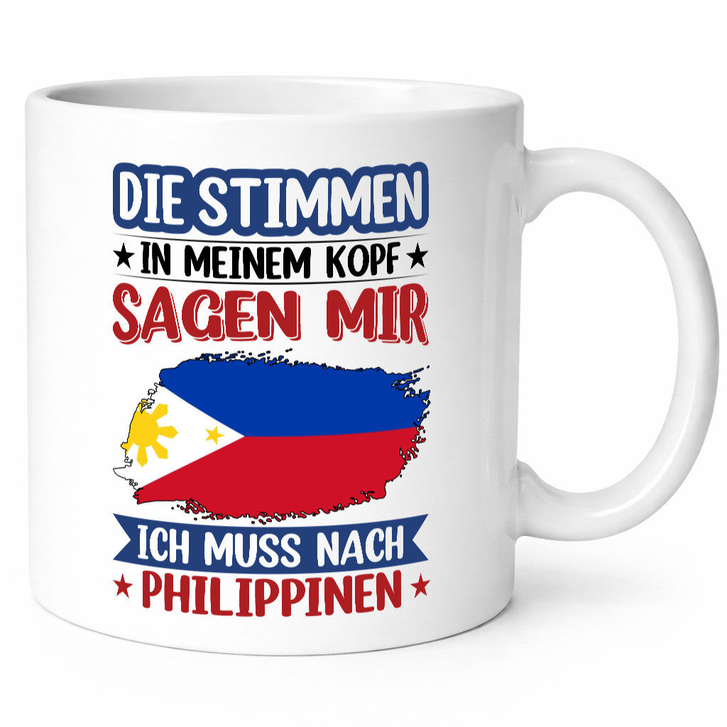 Philippinen | Urlaub Stimmen in meinem Kopf Traumland v2 Geschenk Humor