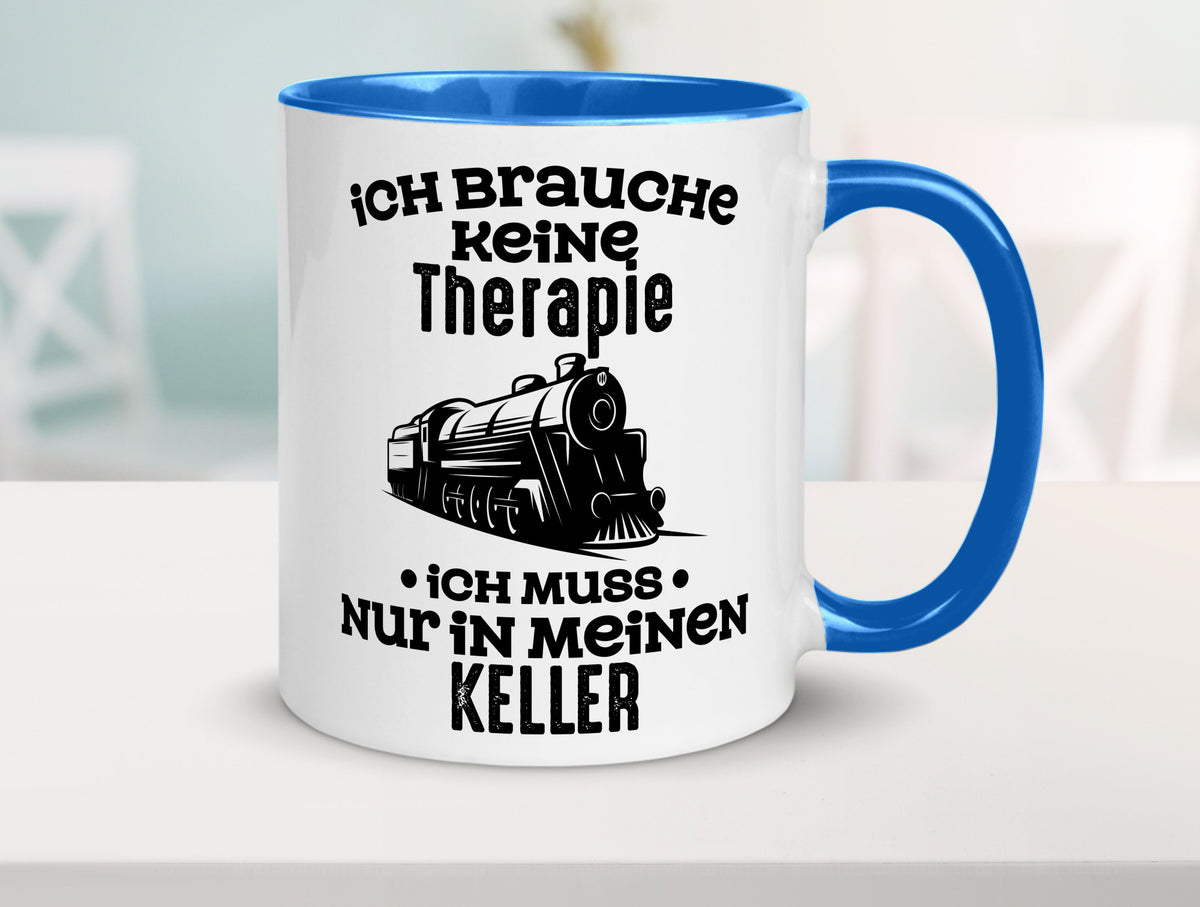 Modeleisenbahn | Hobby eisenbahn Zug lustiger Spruch Geschenk Humor Tasse