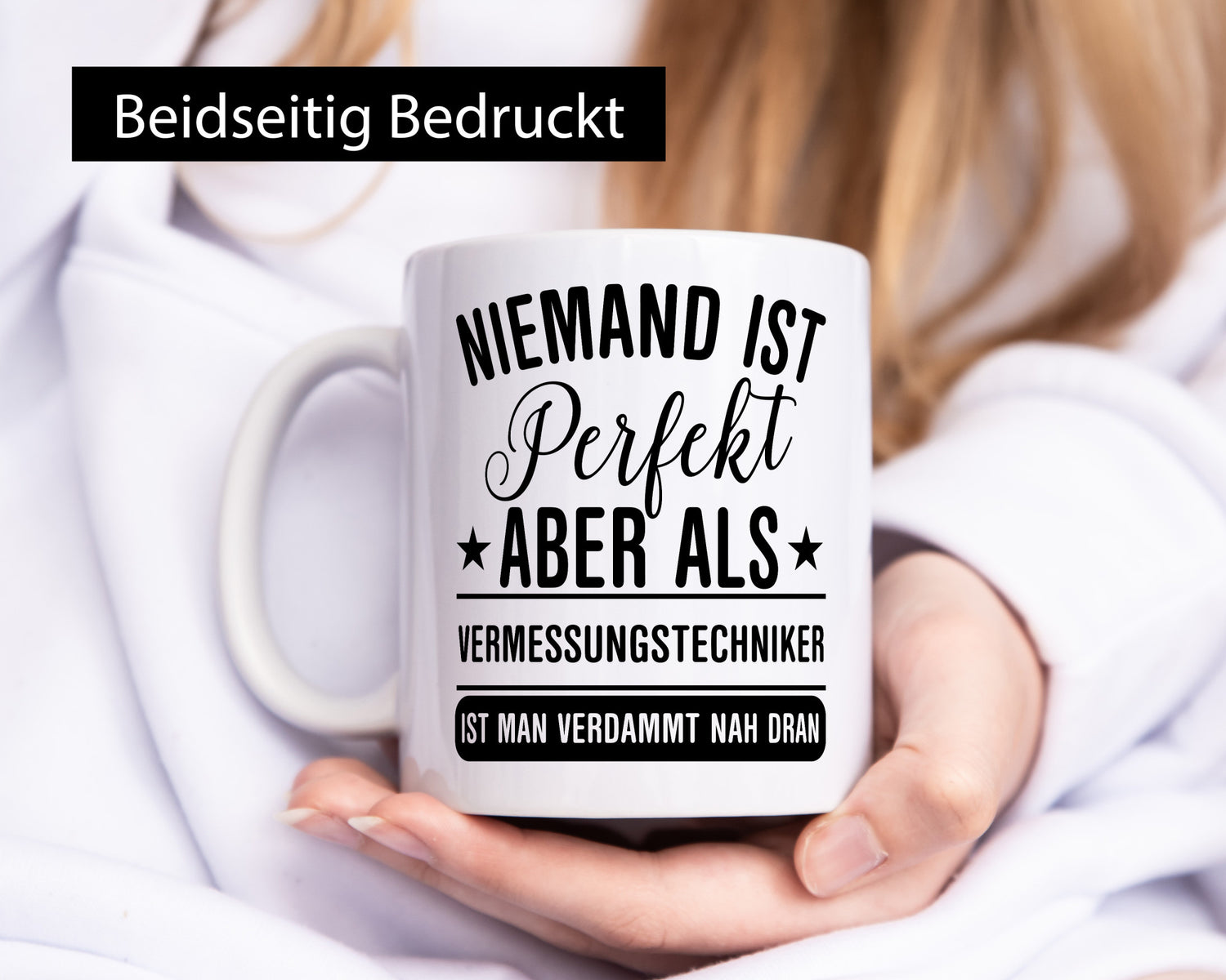 Verdammt nah dran: Vermessungstechniker | Techniker Geschenk Humor Geschenkidee