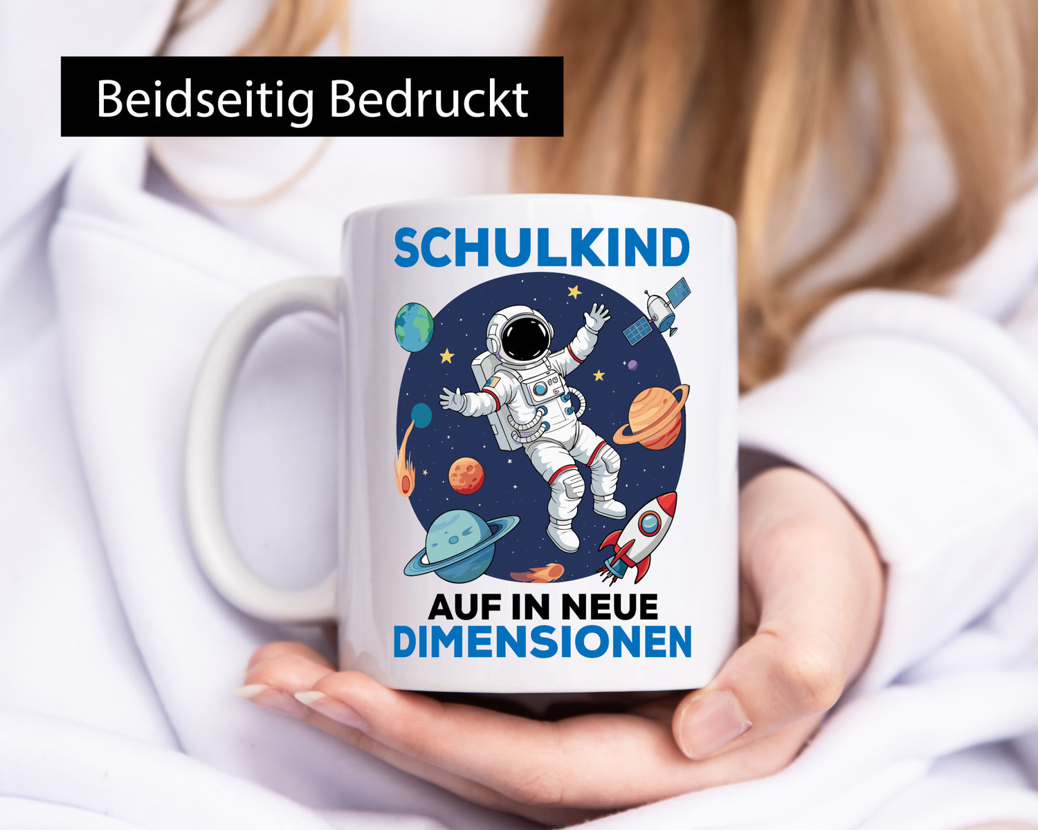 Schulkind | Einschulung Astronaut Weltraum lustig Humor Geschenkidee Geschenk