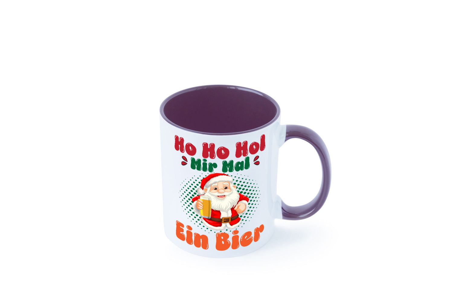 Ho mir mal ein Bier | Ugly Christmas Trinken v2 Geschenkidee Humor Tasse
