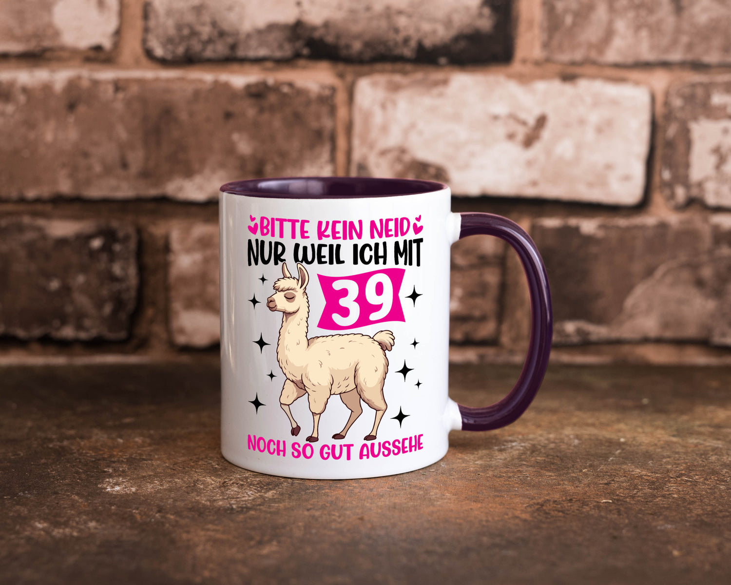 39. Geburtstag | 39 Jahre Lama gut aussehen Geschenk Geschenkidee lustiger