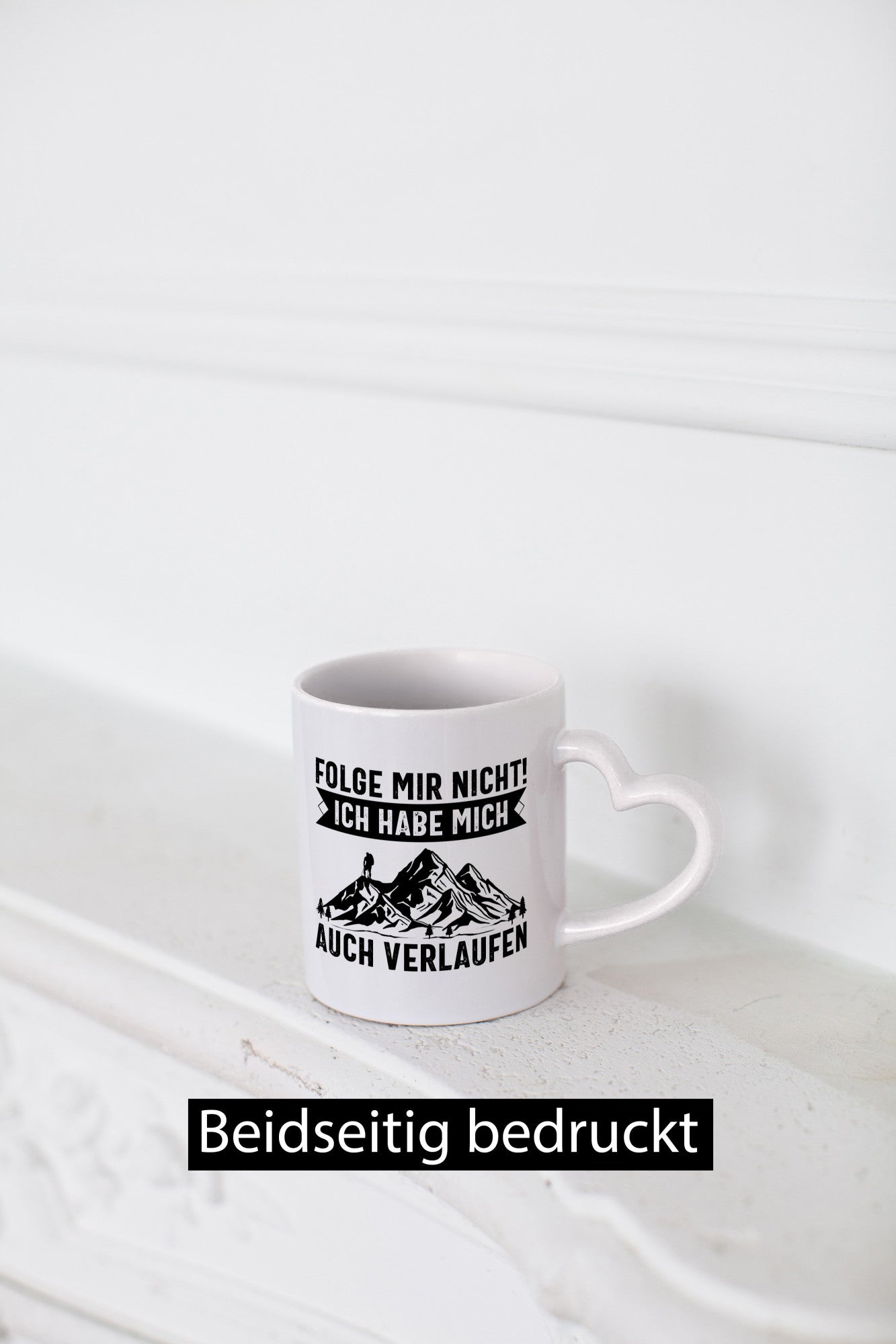 Nicht folgen, verlaufen | Wanderer Berge lustiger Spruch Geschenk Humor