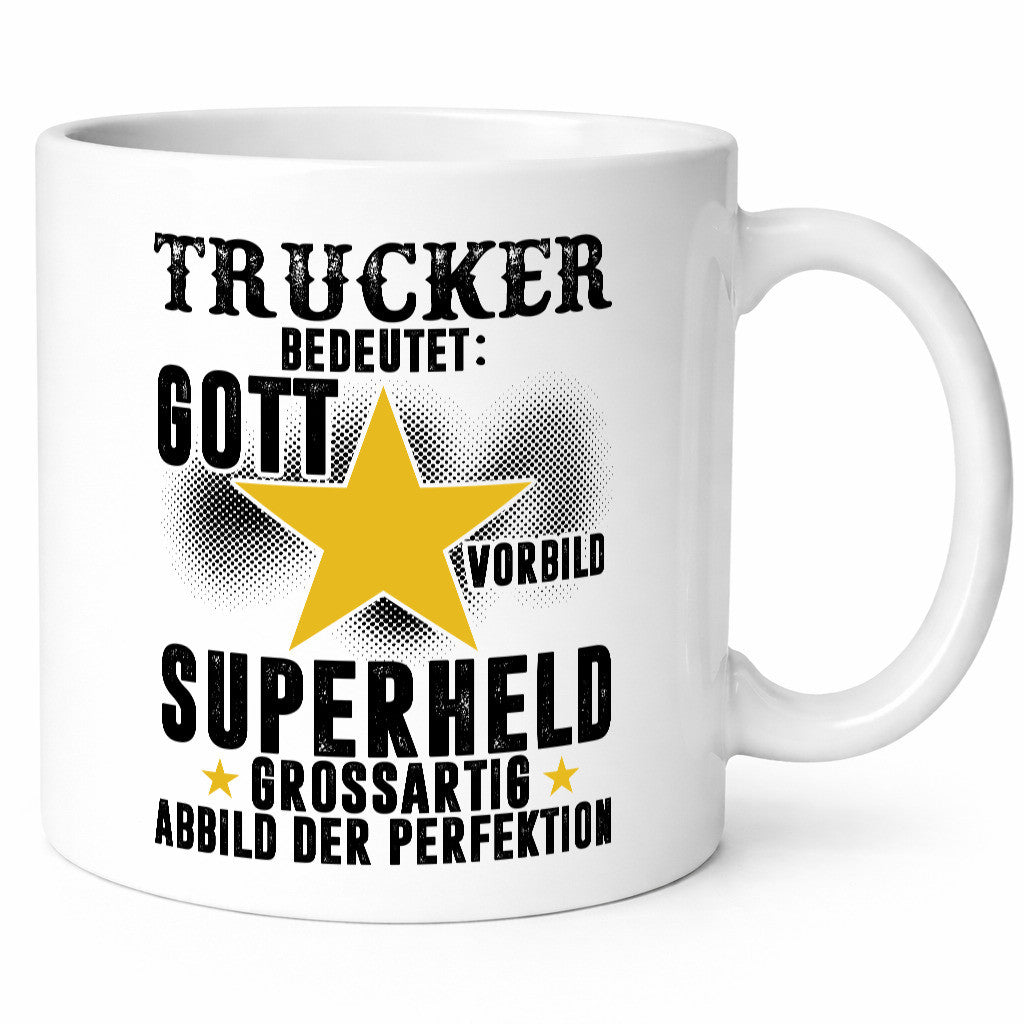 Bedeutung von Trucker | LKW Fahrer Beruf lustig Arbeit Kollegen Büro Geschenk