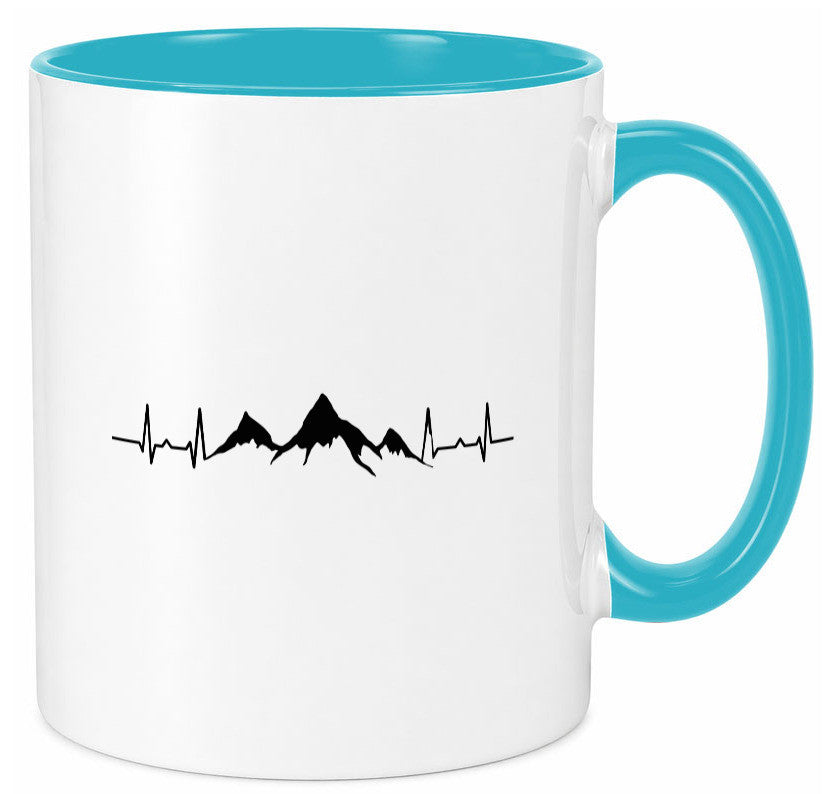 Berge Motiv | Alpen Skifahren Skiurlaub Apres Ski Geschenkidee Humor Tasse
