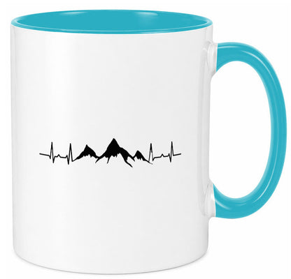Berge Motiv | Alpen Skifahren Skiurlaub Apres Ski Geschenkidee Humor Tasse