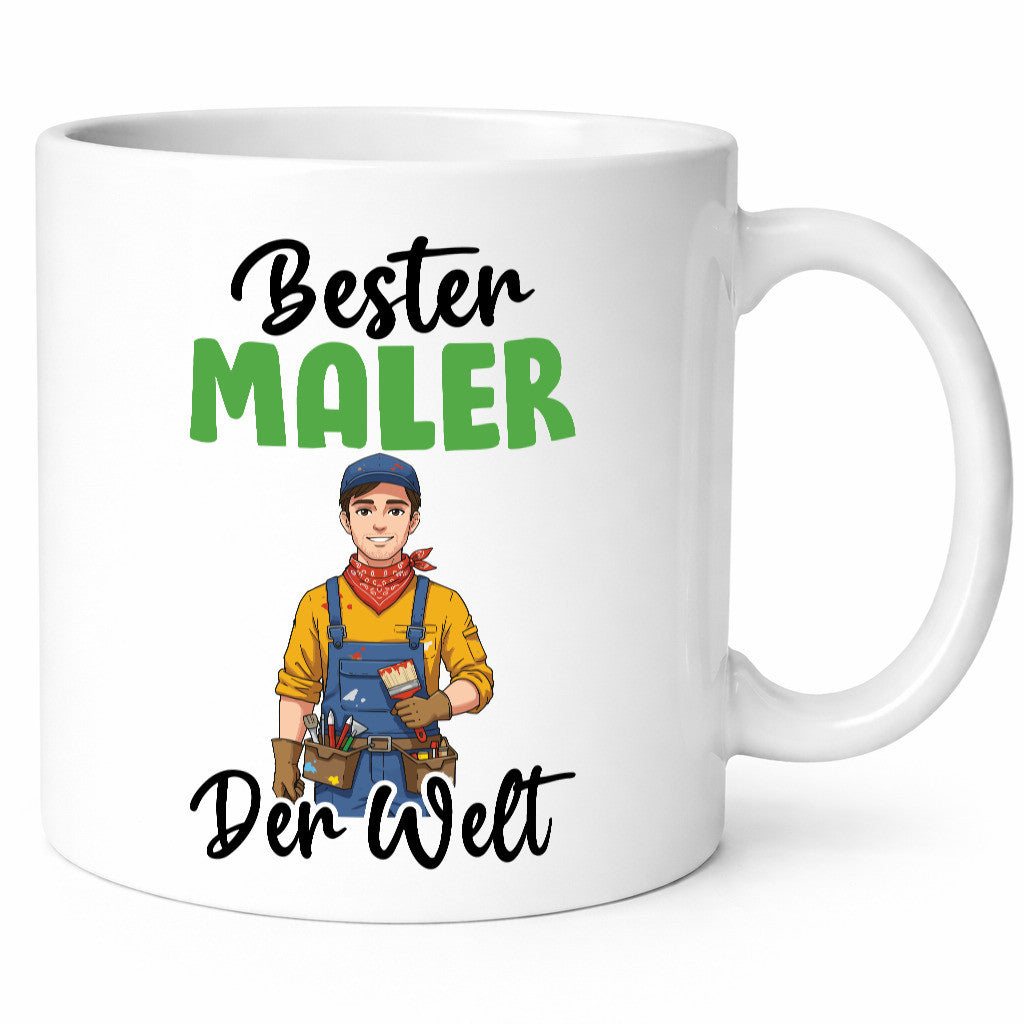 Bester Maler | Malerei v2 Geschenkidee Humor Tasse