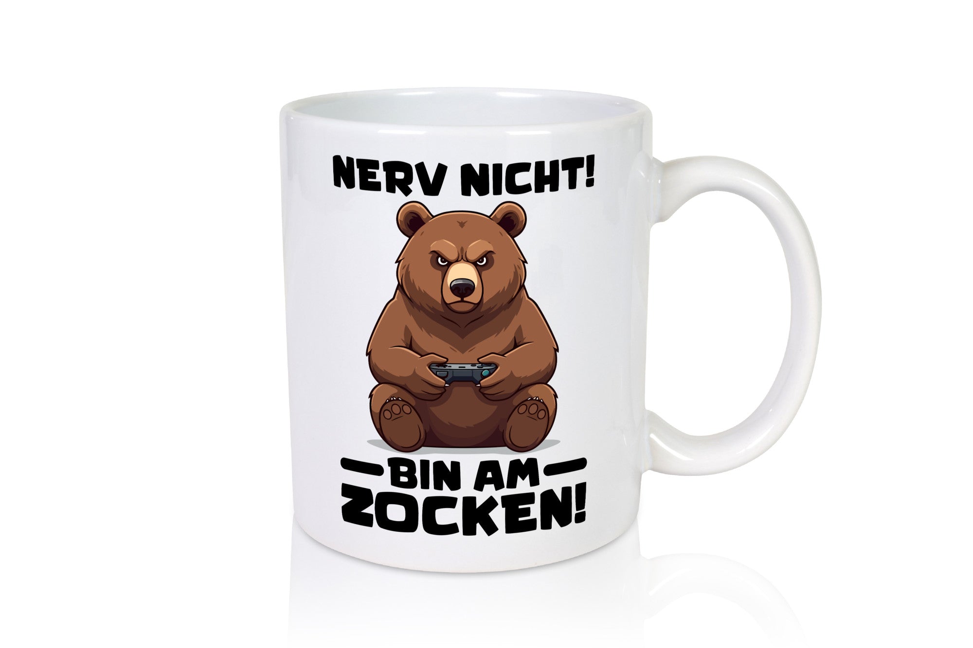 Nerv nicht bin am Zocken | Bär Gamer Zocker lustiger Spruch Geschenk Humor
