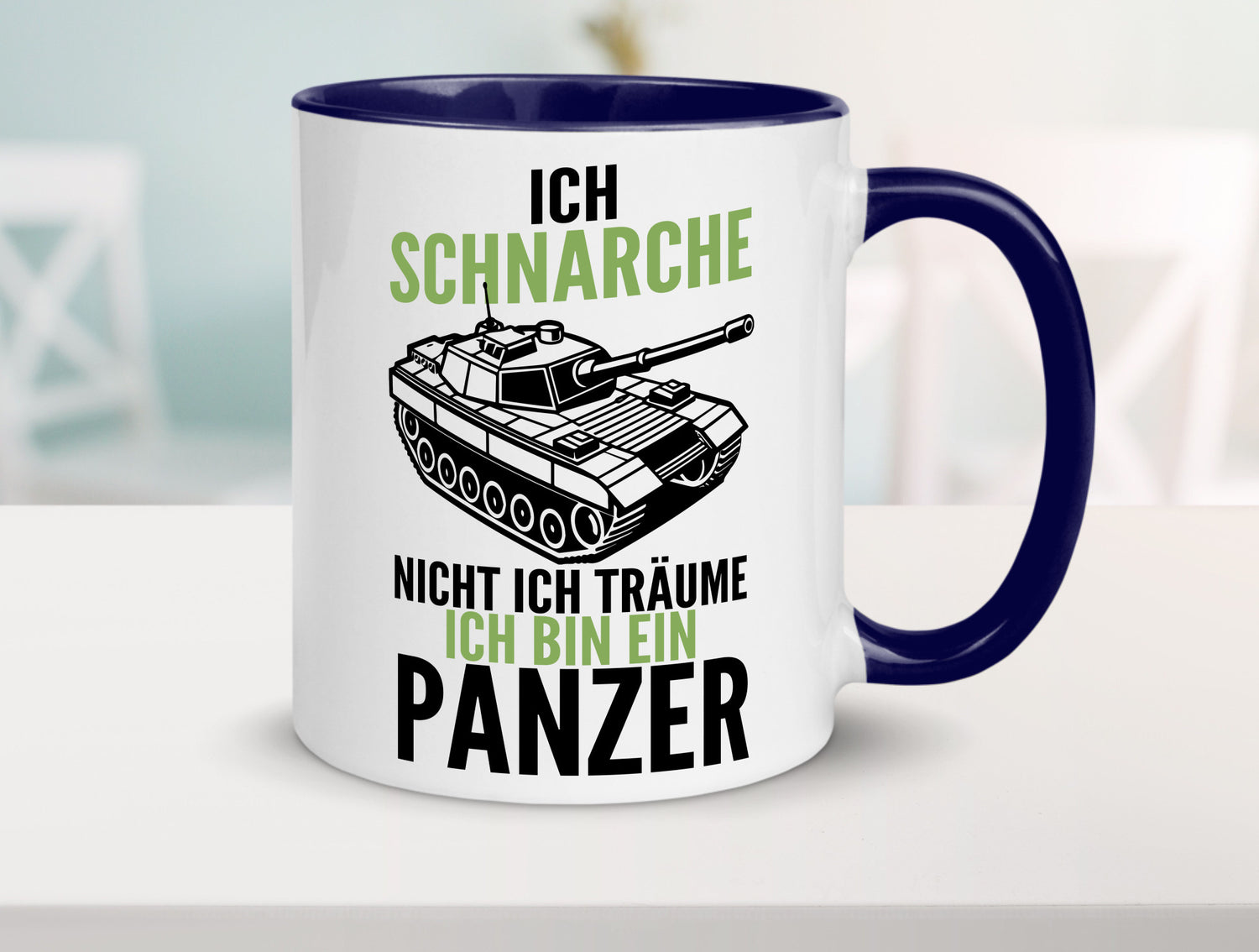 Träume bin ein Panzer | Panzerfahrer Tigerpanzer WW2 v2 lustig Humor