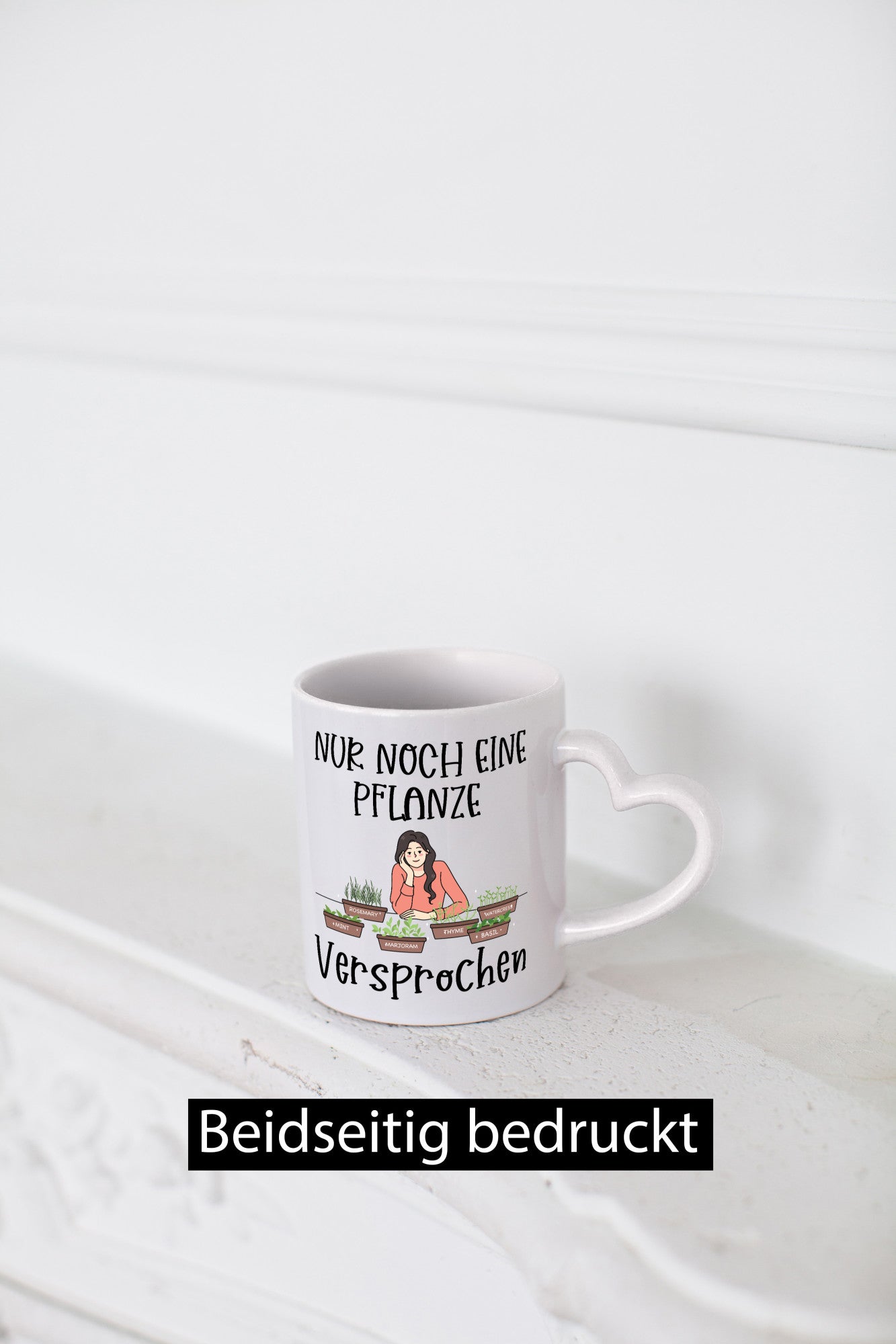 Nur noch eine Pflanze versprochen | Floristin Geschenk Humor Geschenkidee