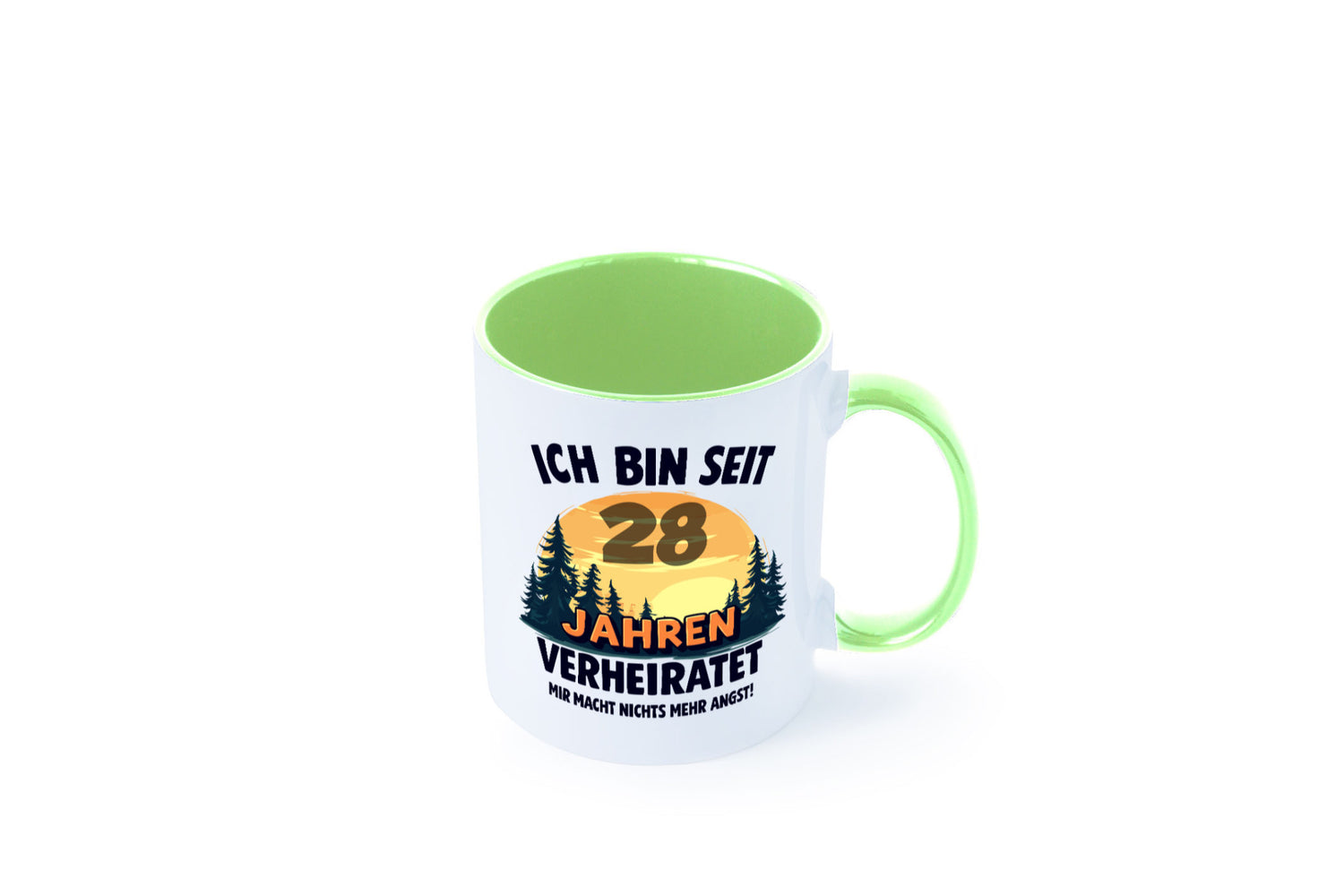 Ich bin Verheiratet | 28. Hochzeitstag Ehepaar v2 lustiger Spruch Geschenk