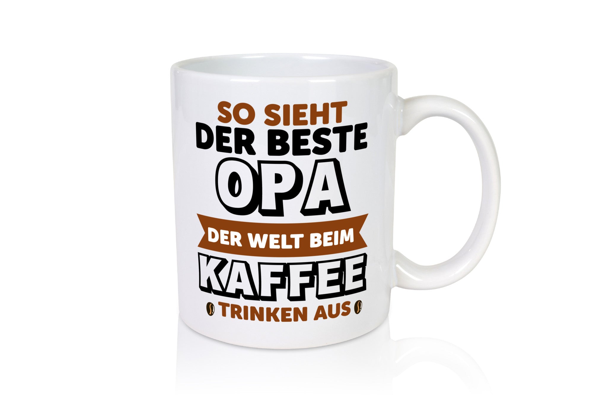 Der beste Opa Welt | Spruchtasse Großvater Humor lustiger Spruch Geschenk