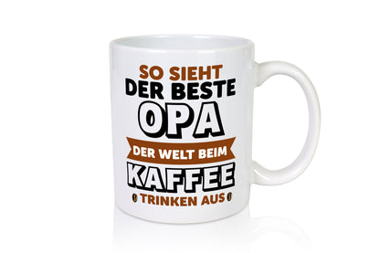 Der beste Opa Welt | Spruchtasse Großvater Humor lustiger Spruch Geschenk