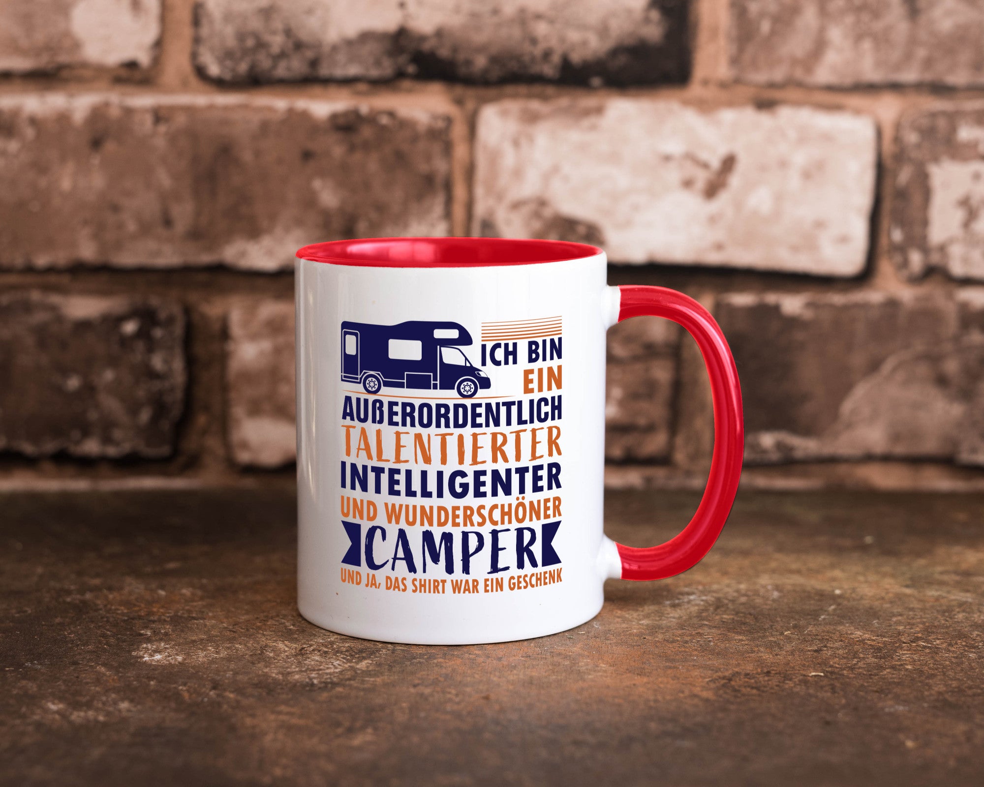 Talentierter | Intelligenter Wunderschöner Camper lustiger Spruch Geschenk
