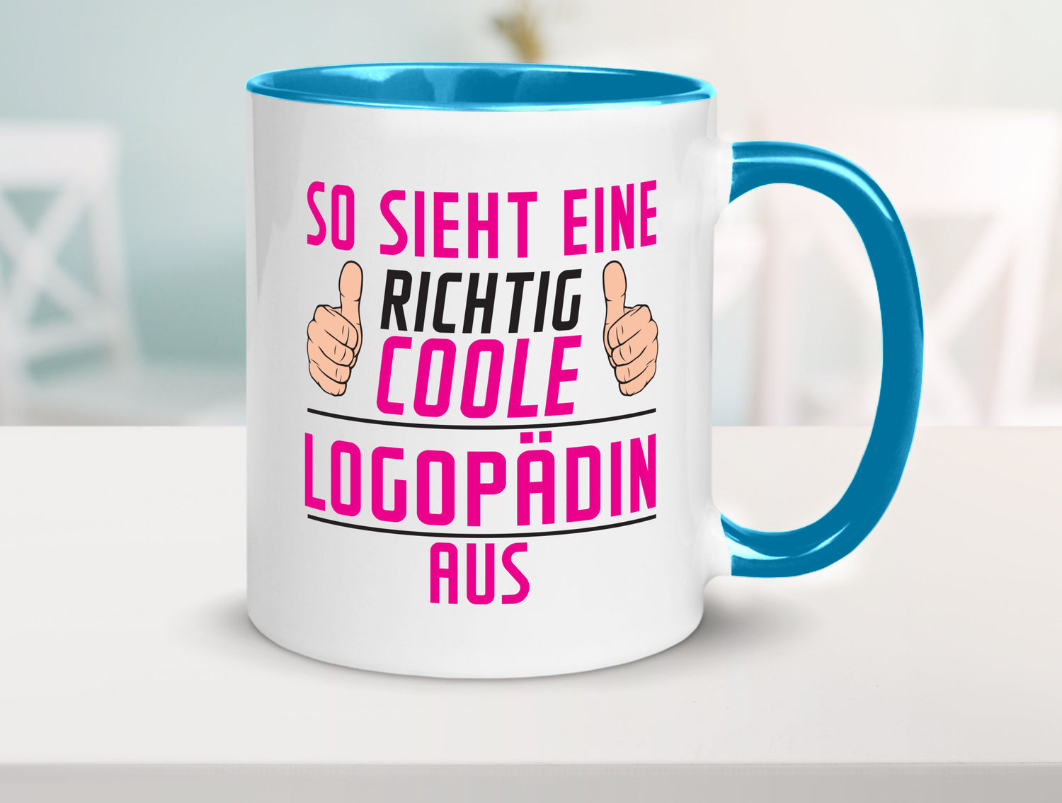 Richtig Coole Logopädin | Sprachtherapie Humor Geschenkidee Tasse